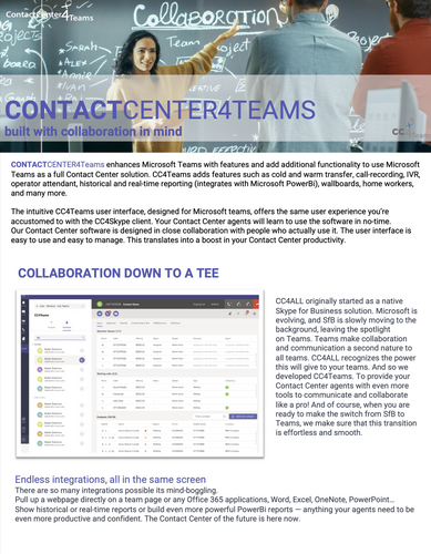 CC4Teams flyer